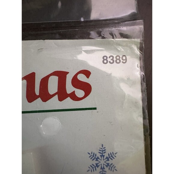 1989 Twelve Days of Christmas Stocking Kit #8389 New Old Stock Holiday Kit - Picture 7 of 8